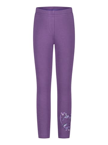 Salt and Pepper Thermo-Leggings in Lila