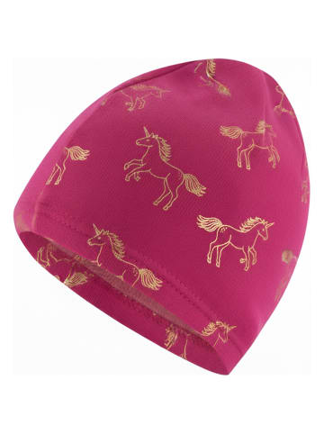 Salt and Pepper Beanie in Pink