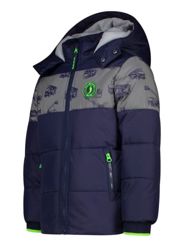 Salt and Pepper Winterjas donkerblauw
