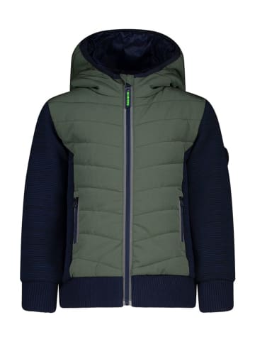 Salt and Pepper Hybridjacke in Khaki