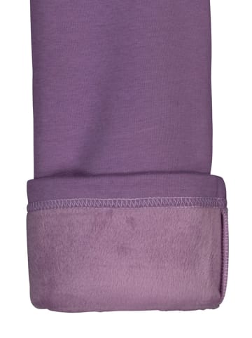 Salt and Pepper Legginsy termiczne w kolorze fioletowym