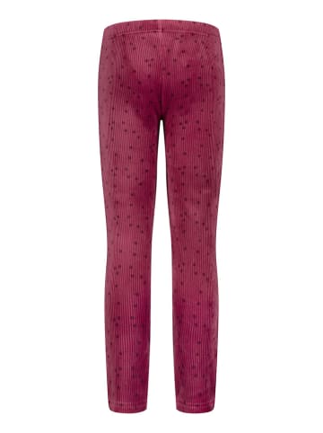 Salt and Pepper Thermo-Leggings in Lila