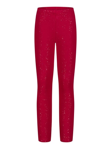 Salt and Pepper Legginsy termiczne w kolorze czerwonym