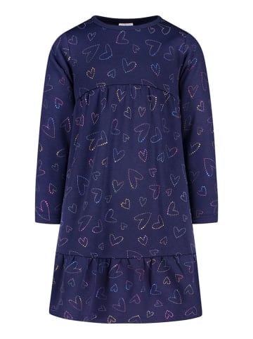 Salt and Pepper Kleid in Dunkelblau