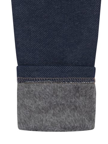 Salt and Pepper Thermo-Jeggings in Dunkelblau