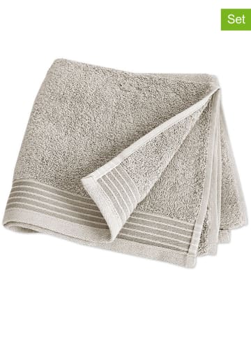 Framsohn 4er Set: Handtücher "Premium" in Beige
