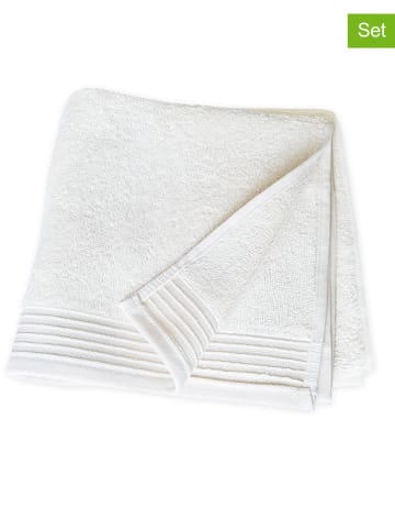 Framsohn 4-delige set: gastendoeken "Premium" wit