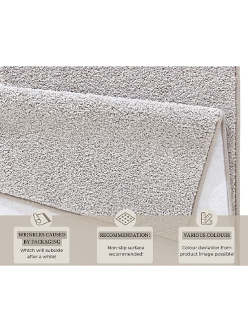 Hanse Home 3-delige set: bedomranding "Pure" lichtgrijs