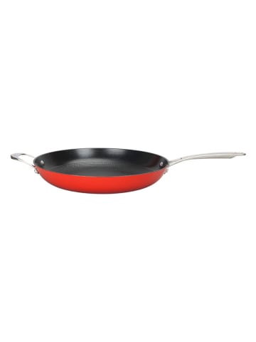 Laguiole Braadpan "Alizée" zwart/rood - Ø 32 cm