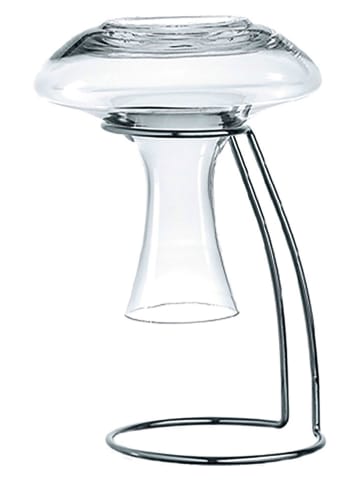 LEONARDO Dekantierständer "Ciao" in Silber - (H)25 cm