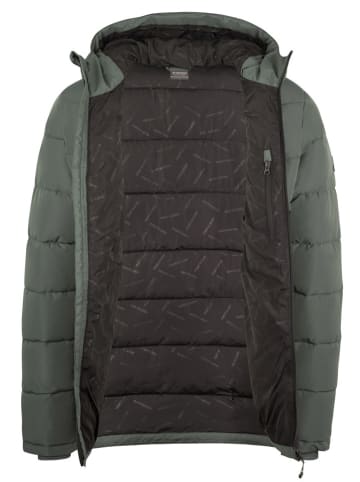 Westfjord Kurtka zimowa "Kirkjufell" w kolorze zielono-czarnym