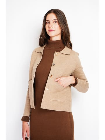 William de Faye Kurtka koszulowa w kolorze karmelowym