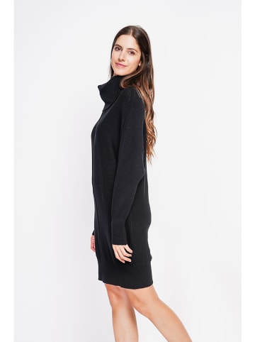William de Faye Strickkleid in Schwarz