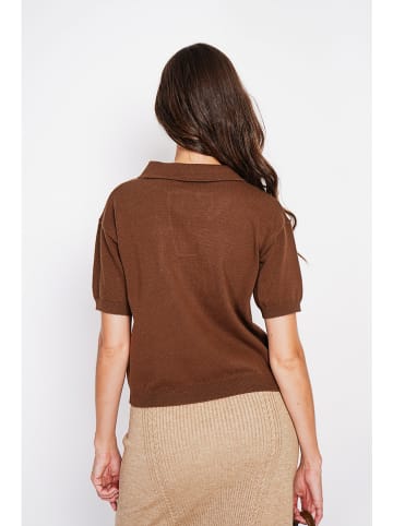 William de Faye Pullover in Cognac