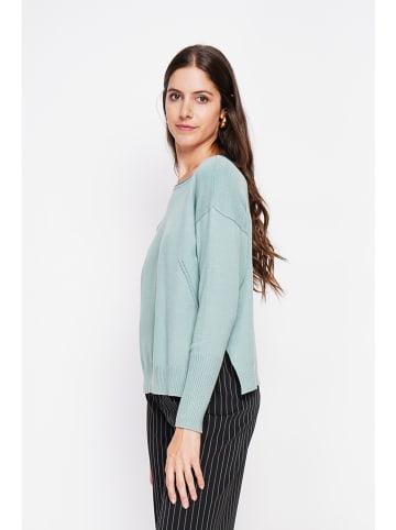 William de Faye Pullover in Türkis