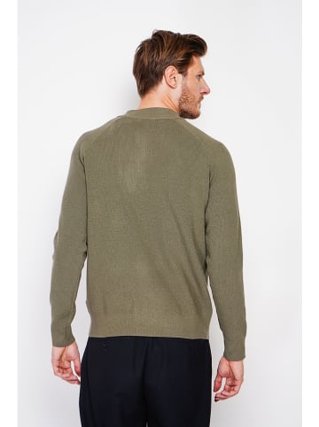 William de Faye Pullover in Khaki