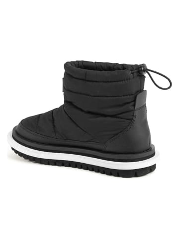 Tommy Hilfiger Shoes Leder-Boots in Schwarz