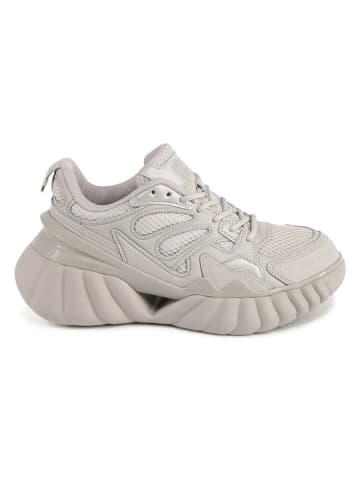 Tommy Hilfiger Shoes Leder-Sneakers in Beige
