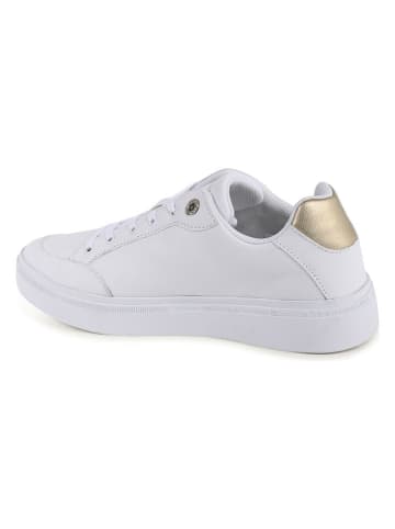 Tommy Hilfiger Shoes Leder-Sneakers in Weiß
