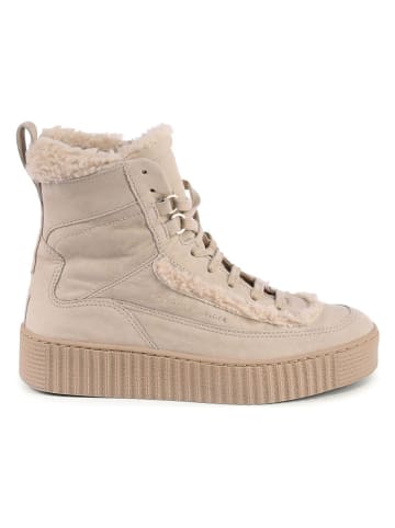 Tommy Hilfiger Shoes Leder-Winterboots in Beige