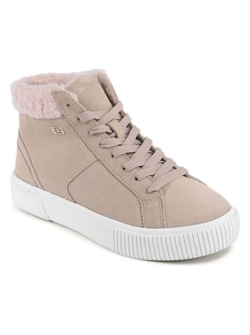 Tommy Hilfiger Shoes Leder-Sneakers in Beige