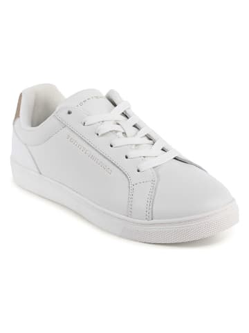 Tommy Hilfiger Shoes Leder-Sneakers in Weiß