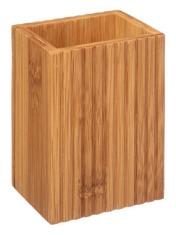 WellHome Zahnbürstenhalter in Helllbraun - (B)8,4 x (H)12,6 x (T)6,6 cm