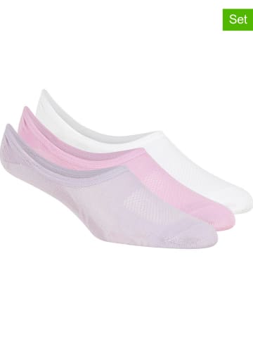 Skechers 3-delige set: sokken wit/lichtroze/paars