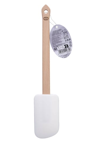 Dr. Oetker 2er-Set: Teigschaber "Fair" in Grau/ Weiß - (H)28 cm