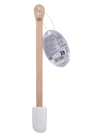 Dr. Oetker 2er-Set: Teigschaber "Fair" in Hellbraun/ Weiß - (H)25 cm