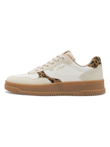 s.Oliver Sneakersy w kolorze beżowym