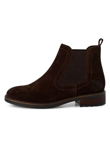 s.Oliver Leren chelseaboots bruin