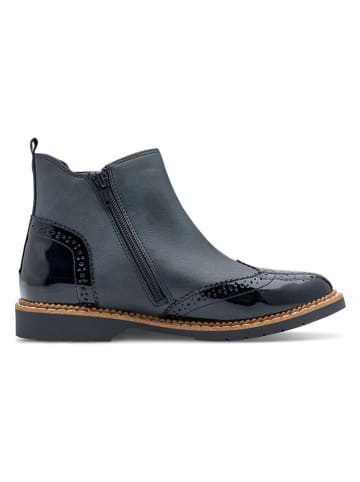 s.Oliver Enkelboots donkerblauw