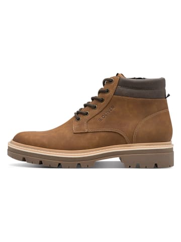 s.Oliver Boots in Hellbraun