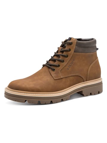 s.Oliver Boots in Hellbraun