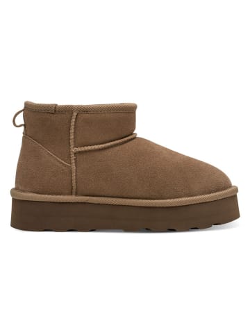 s.Oliver Ankle-Boots in Taupe