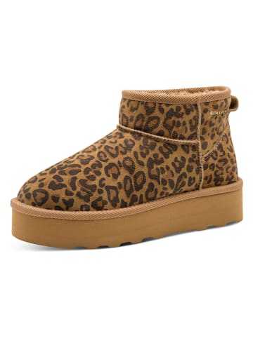 s.Oliver Enkelboots beige/bruin/lichtbruin