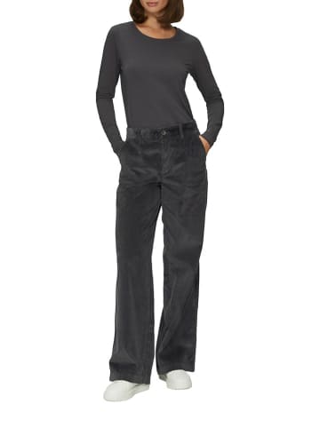 s.Oliver Cordhose - Comfort fit - in Dunkelgrau