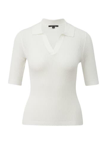 comma Poloshirt in Weiß