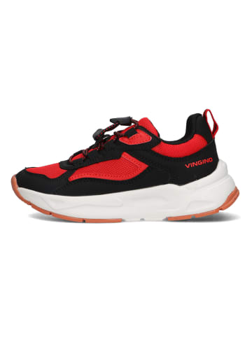 Vingino Sneakers in Rot/ Schwarz