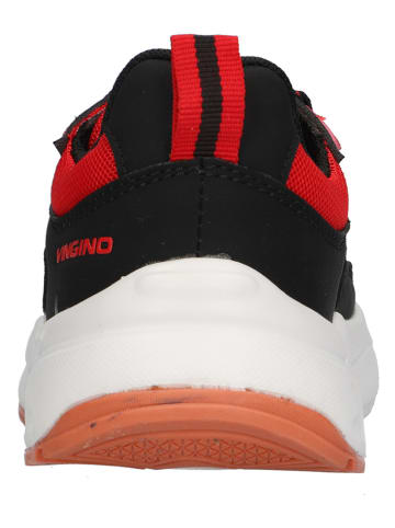 Vingino Sneakersy w kolorze czarno-pomarańczowym