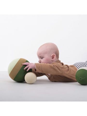 bObles 3-delige set: ballen groen/beige - vanaf de geboorte