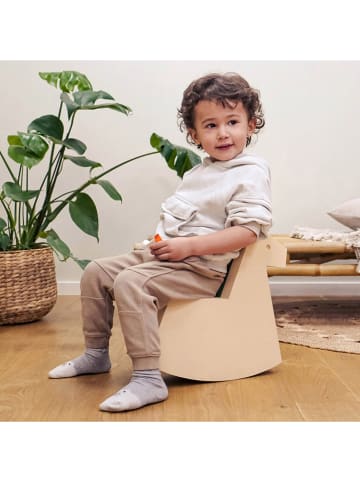 bObles Schaukelpferd in Creme/ Grün - ab Geburt