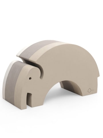 bObles Mebel "Elephant" w kolorze jasnoszarym do zabawy - 0+