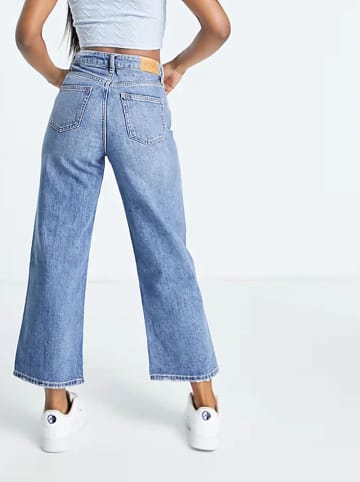 Monki Spijkerbroek - comfort fit - lichtblauw