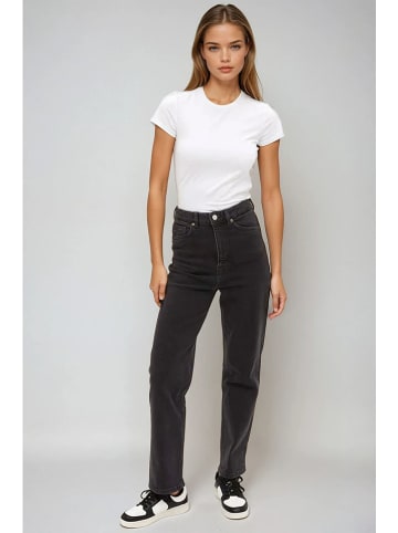 Monki Jeans - Slim fit - in Schwarz