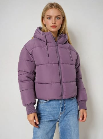 Monki Winterjas paars