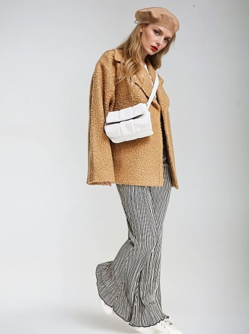 Monki Teddyjacke in Camel
