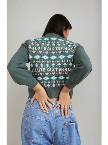 Monki Pullover in Petrol