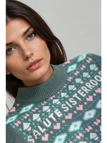 Monki Pullover in Petrol